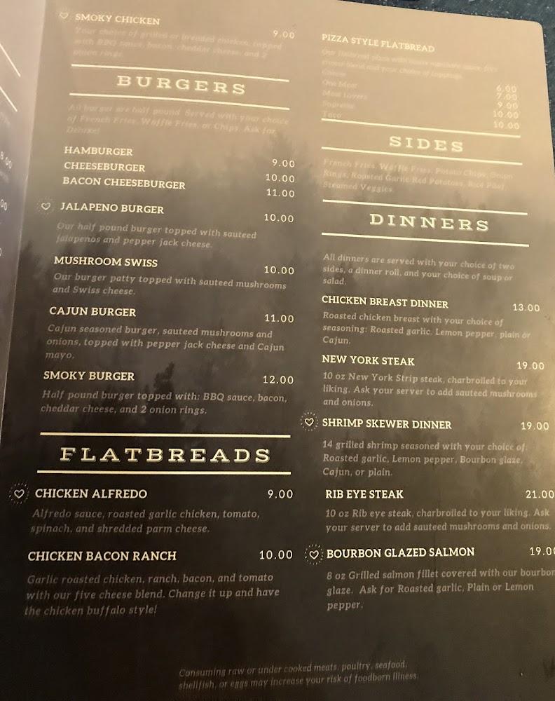 The Reservoir Bar & Grill Menu image 3